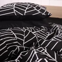 Наволочка MirSon Ranforce Elite 17-4845 Filiberto 45х45 см чорна (2200009582233)