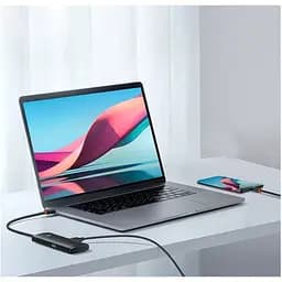 USB-хаб Baseus Lite Series 4-in-1 Hub Adapter Black (WKQX030101) [136670] - мініатюра 10
