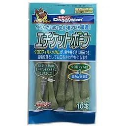 DoggyMan Green Dental Bone доггимен кость для чистки зубов жевательное лакомство для собак 10 шт. в упаковке