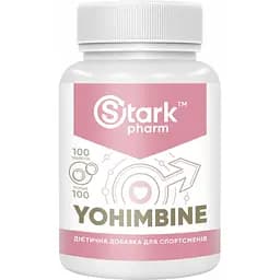 Йохімбін Stark Pharm Yohimbine 10 мг 100 таблеток (100-23-1063432-20)