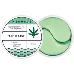Гідрогелеві патчі Mermade Take it easy від набряків під очима 60 шт. 