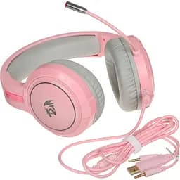 Ігрові навушники Redragon Mento USB Pink (71763) [150112] - мініатюра 7