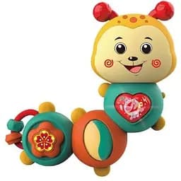 Брязкальце WToys Гусінь 84046 Різнокольоровий