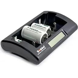 Зарядний пристрій — станція для батарейок Soshine LCD Universal Charger CD-1 - мініатюра 2