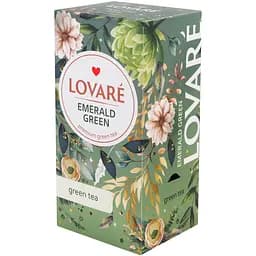 Чай зелений Lovare Emerald Green 36 г (24 шт. х 1.5 г) - мініатюра 3