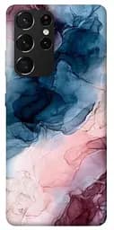 Чохол Demsky Рожево-блакитні розводи для Samsung Galaxy S21 Ultra