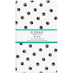 Набір простирадл на резинці Cosas Paws 60х120х12 см (SetSheet_Paws_White_120x60) - мініатюра 2