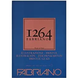 Склейка для рисунка Fabriano Bristol 1264 А3 200г/м2 50л