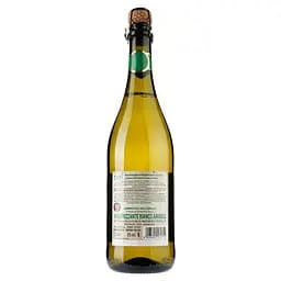 Вино ігристе Fiore di Cremona Lambrusco Dell`Emilia IGT Bianco, біле, напівсолодке, 0,75 л - мініатюра 2