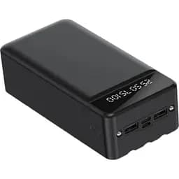 Зовнішній акумулятор XO PR164 With cable 30000 mAh чорний 6920680829828