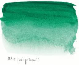 Акварельна фарба Sennelier L'Aquarelle, 10 мл, S3, Вірідіановий зелений (Viridian Green) - мініатюра 2