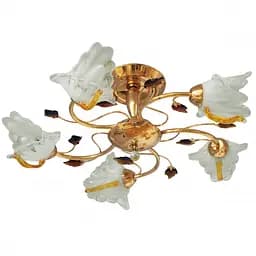 Люстра стельова Brille флористика E14 60W G (LK-020C/5)