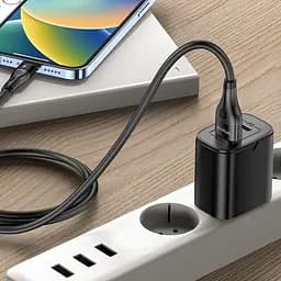 Кабель Proove Soft Silicone USB to Lightning 2.4A (1m) black - мініатюра 6