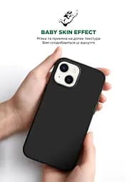 Силиконовый чехол с MagSafe для Apple iPhone 15, ICON2 MagCase, черный, противоударный, панель с мягкой подкладкой, защита всего корпуса, поддержка беспроводной зарядки, совместим с защитными стеклами и пленками, ArmorStandart (ARM72729) - мініатюра 8