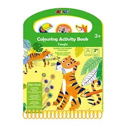 Набор для творчества Avenir Джунгли 3 в 1, раскраска с мини-играми (CH201741)