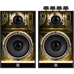 Акустична система 2.0 Defender Futuro, 20Вт Bluetooth/USB/TF/AUX, LED, чорна