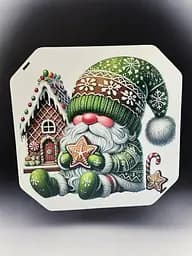 Подарункова коробка квадратна (ХДФ) 19x19x10 см. №38