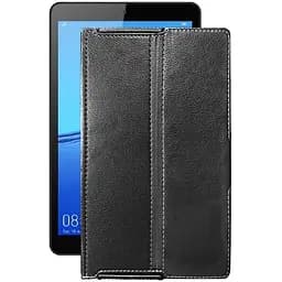 Чехол StatusCASE из экокожи для планшета Huawei MediaPad M5 Lite 8 Черный глянец