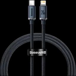 Кабель Baseus Crystal Shine Type-C to Lightning 20 W 2 m Black (CAJY000301) [83467]