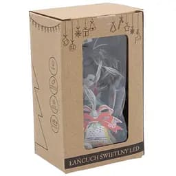 Гірлянда Chomik Новорічні атрибути 10LED теплиий білий на батарейках (LED4024)