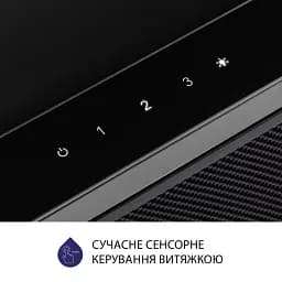 Витяжка телескопічна Minola HTLS 6634 BLF 1000 LED GLASS - мініатюра 6