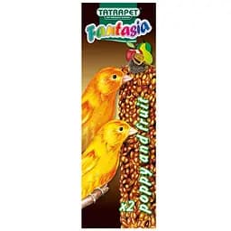 Колосок TatraPet Fantasia для канарок мак/фрукти 18-19 см 90 г 2 шт.