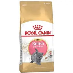 Сухой корм для британских короткошерстных котят Royal Canin British Shorthair Kitten с мясом птицы 2 кг