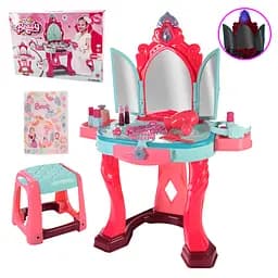 Набір "Трюмо Bauty" 008-989, зі стільчиком та аксесуарами, в коробці (6975434400839)