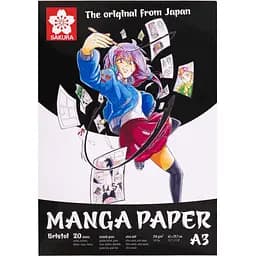 Альбом для рисования Sakura Manga A3 250 г/м² 20 листов