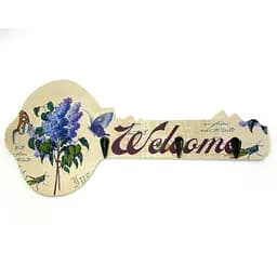 Ключниця Ключ бузок 24х13х3 см