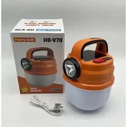 Ліхтар світильник Hurry Bolt HB-V70 LED з гачком та сонячною панеллю підвісний акумуляторний - мініатюра 8