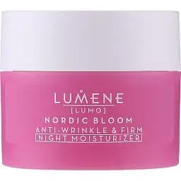 Крем для лица Lumene Lumo Nordic Bloom Anti-wrinkle & Firm Night Moisturizer ночной против морщин для эластичности кожи 50 мл