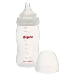 Бутылочка Pigeon Перистальтик Плюс с широким горлышком, 240 мл (78540)