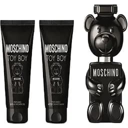 Набір для чоловіків Moschino Toy Boy: Парфумована вода 50 мл + Гель для душу 50 мл + Бальзам після гоління 50 мл - мініатюра 2