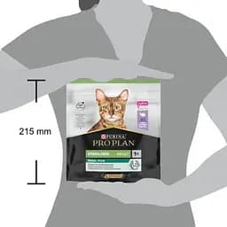 Сухий корм для кішок Purina Pro Plan Sterilised Adult 1+ Renal Plus Для дорослих стерилізованих З індичкою 400 г (7613033564673) - мініатюра 3