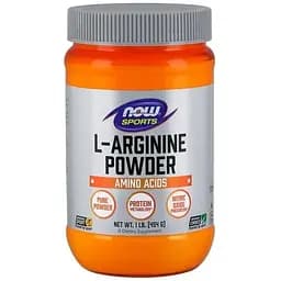 Амінокислота NOW L-Arginine Powder, 454 грам