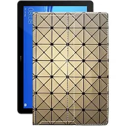 Чохол StatusCASE з екошкіри для планшету Huawei MediaPad T5 10 Золотий ромб