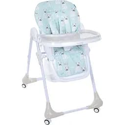 Стільчик для годування Bambi M 3233 Puppy Boy Beige бежевий з блакитним (25790)