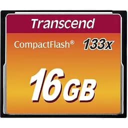 Карта пам'яті Transcend 16Gb Compact Flash 133x (TS16GCF133)