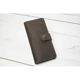 Кошелек-купюрщик Crazy Horse мужской темно-коричневый