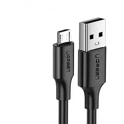 Кабель UGREEN US289 USB 2.0 - micro-USB Nickel Plating 2м чорний (60138)