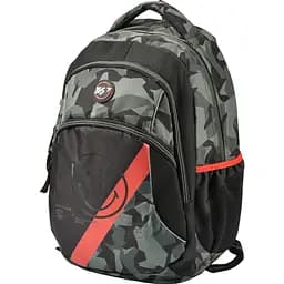 Рюкзак молодіжний Yes T-45 Smiley World Military Boy, черный с зеленим (558300)