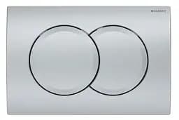 Клавіша змиву Geberit Delta01 хром матовий 115.107.46.1