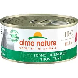 Вологий корм для котів Almo Nature HFC Cat Jelly з тунцем 70 г (5414H)