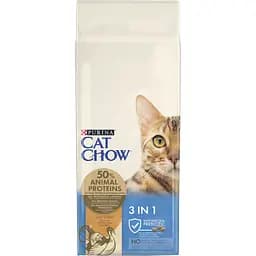 Сухий корм для котів Cat Chow Feline 3-in-1 з індичкою 15 кг - мініатюра 2
