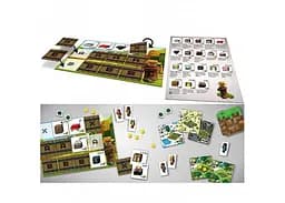 Настільна гра Ravensburger Майнкрафт: Будівельники та Біоми. Фермерський ринок (Minecraft - Builders & Biomes Farmers Market expansion) (англ.) (PS136) - мініатюра 4