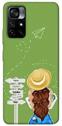 Чохол Demsky Travel girl для Xiaomi Poco M4 Pro 5G
