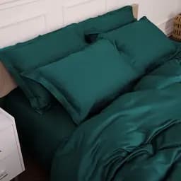 Комплект постільної білизни MirSon Tencel №07 Emerald 175х210 (2200009370984) - мініатюра 6