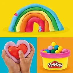 Набір маси для ліплення Hasbro Play-Doh Райдужні сюрпризи 50 баночок (G1761) - мініатюра 6