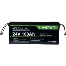 Акумулятор LanPWR LiFePO4 24V 25.6V/100Ah/2560Wh [LANPWR-24-100] [125502] - мініатюра 5